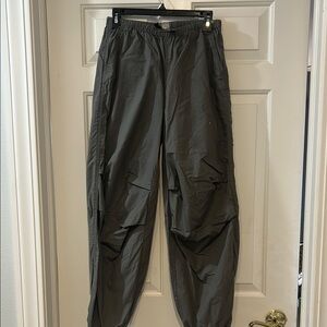 H&M Women's Charcoal Cargo Pants